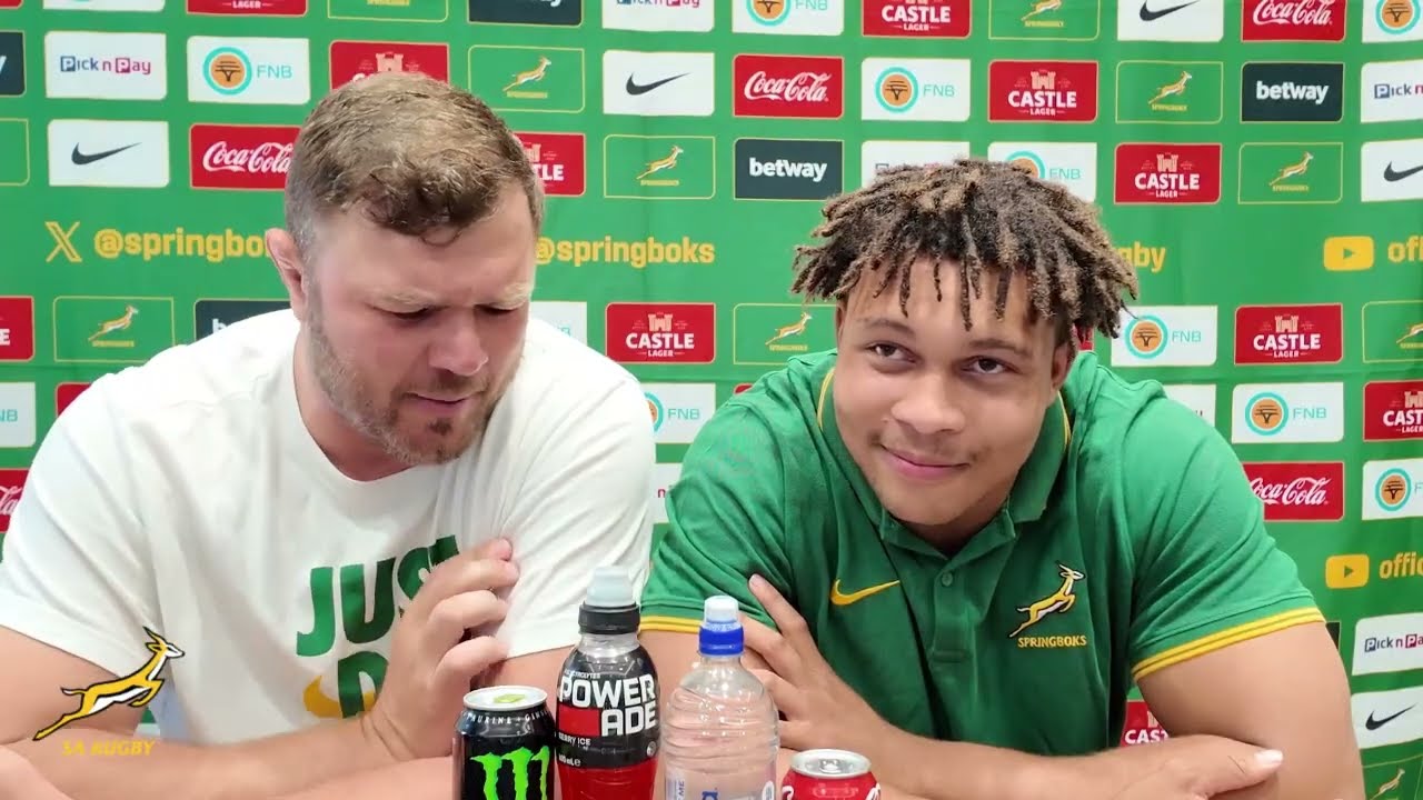 Duane Vermeulen and Zachary Porthen | Springbok Press Conference | 23 September 2026