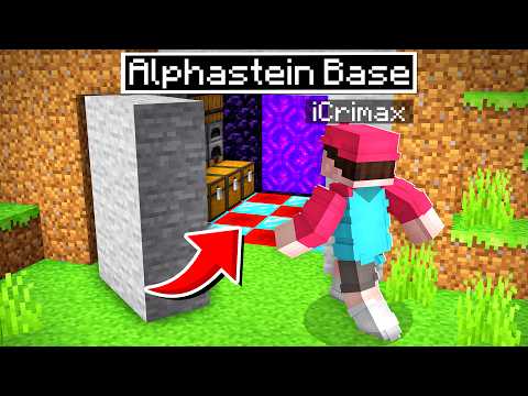 Unbelievable Find: Secret Alphastone Base in Minecraft!