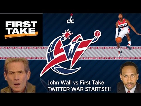 NBA 2K15 MyGm Ep 4 | @JohnWall vs @FirstTake | WORLDSTAR! Type Beef On Twitter