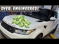 Most Expensive Over Engineered Exhaust EVER!!! 2017 Range Rover 3.0 Diesel