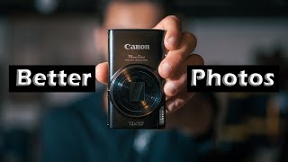 How to Take BETTER Pictures With The Canon PowerShot ELPH 360 HS??? (TIPS and WALKTHROUGH)