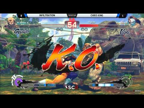 USF4 INFILTRATION VS CHRIS KING - Socal Regionals 2014 Day 1