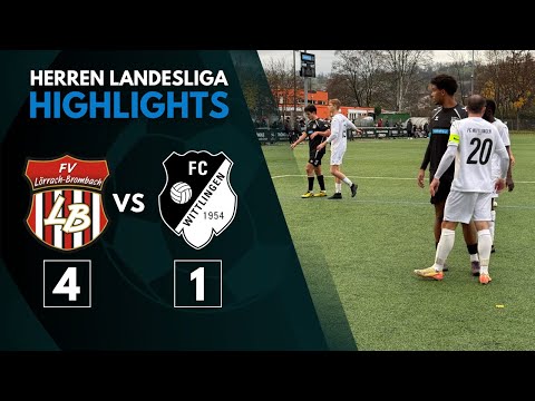 Herren Landesliga 2 | 14. Spieltag 25/26 | FV Lörrach-Brombach vs. FC Wittlingen.