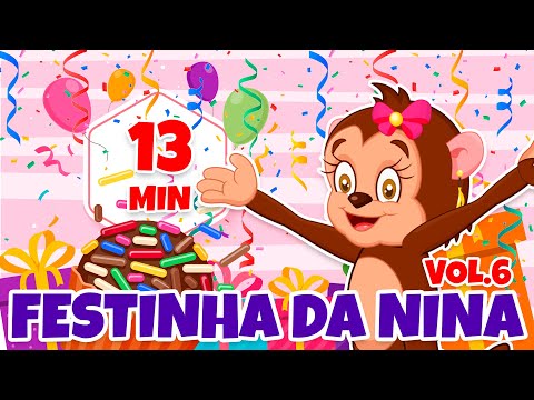 Festinha da Nina Vol. 6 - Giramille 13 min | Desenho Animado Musical