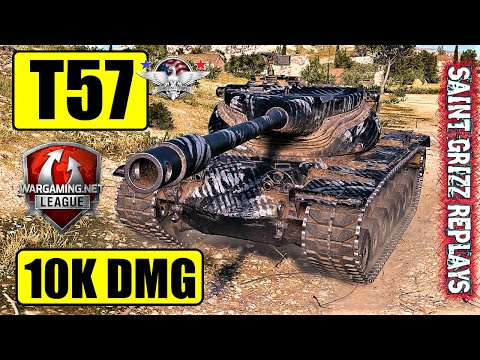 WoT T57 Heavy Tank Gameplay ♦ 10k Dmg ♦ Heavy Tank Review