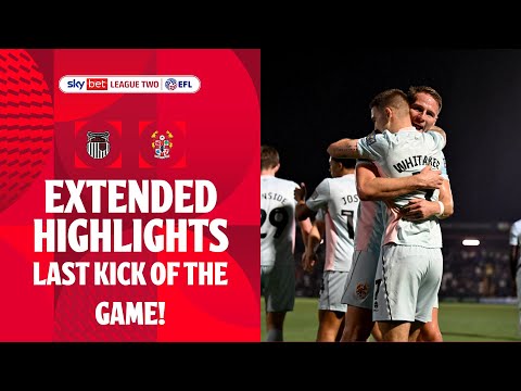 LAST KICK OF THE GAME! | Grimsby Town v Tranmere Rovers Extended Highlights