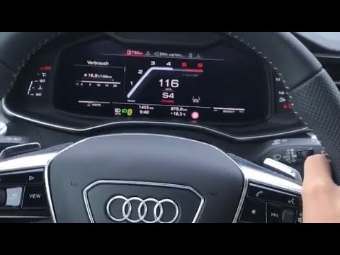 Audi S6 Launch Control 0-100kmh (400hp )