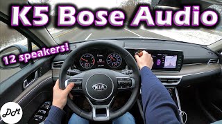 2021 Kia K5 – Bose Sound System Review