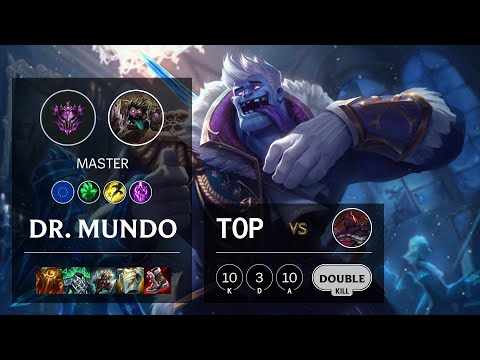 Dr. Mundo Top vs Sion - EUW Master Patch 11.2
