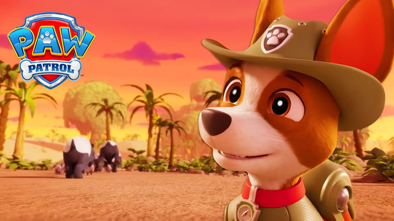 Miniature de la vidéo Tracker Escapes a Stampede! du film PAW PATROL, LA PAT’PATROUILLE VALIENTE : TRACKER DANS LA JUNGLE DES OMBRES