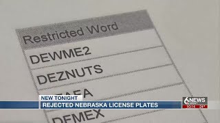A look at Nebraska's rejected vanity plates