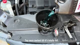 2011 - 2017 Honda Odyssey Radiator Coolant Replace