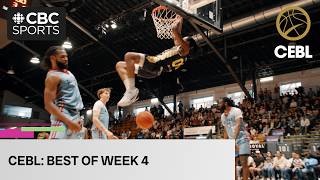 Alley-oop for the win?!?! CEBL's best plays of week 4 | #CBCSports