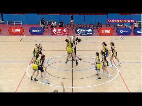 U14F - REAL CANOE vs FEMENINO ALCORCÓN.- Final Four Madrid Infantil Fem. 2022 #BasketCantera.TV