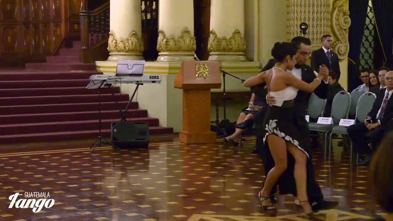 Tango Marion, Palacio Nacional Guatemala, Jonathan Saavedra y Clarisa Aragón