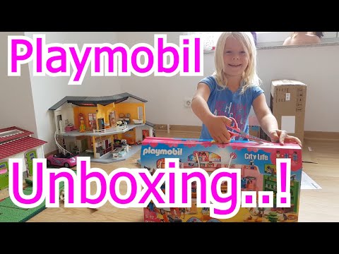 Unboxing Playmobil City Life Einkaufspassage