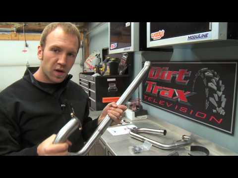 DIRT TRAX Installs Barker's Exhaust
