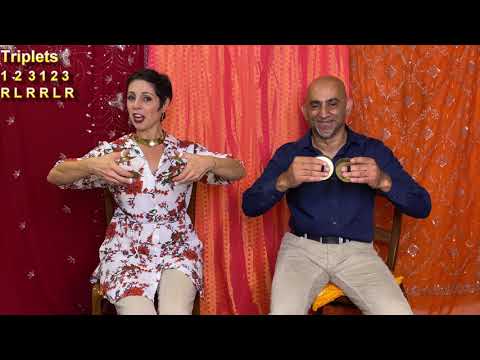 Asif Qu Middle Eastern Percussion Video 14 - Finger Cymbals and Rhythm