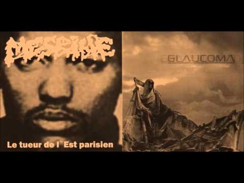 MESRINE / GLAUCOMA - Split 7" (2002)