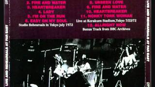 FREE : JAPAN REHEARSALS 1972 : SEVEN ANGELS .