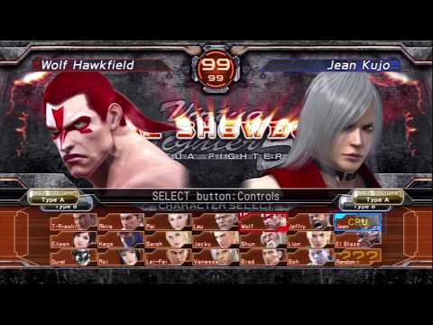 Virtua Fighter 5 Final Showdown All Characters [PS3]