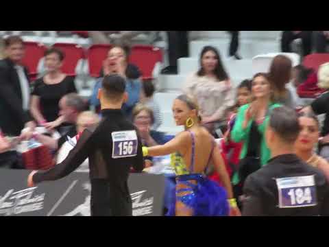 Levchenkov Nikolay Marie Denigot ( Samba ) 1/4 finale - Ch de France Mulhouse 2022.