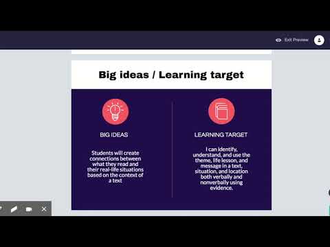 Unpacking a Standard - (Spanish 8th Grade)