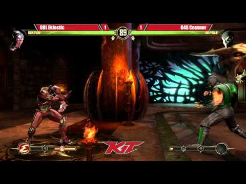 MK9 @ KIT15 - GOL Eklectic (Sektor) vs G4S Cossner (Reptile) [720p/60fps]
