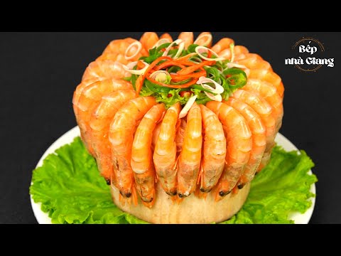 Siêu Phẩm TÔM HẤP NƯỚC DỪA vừa Giòn, vừa Ngọt vừa Thơm!