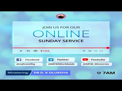 THE POWER OF CRYING OUT - MFM SUNDAY SERVICE  -17-10-2021 - DR D. K. OLUKOYA
