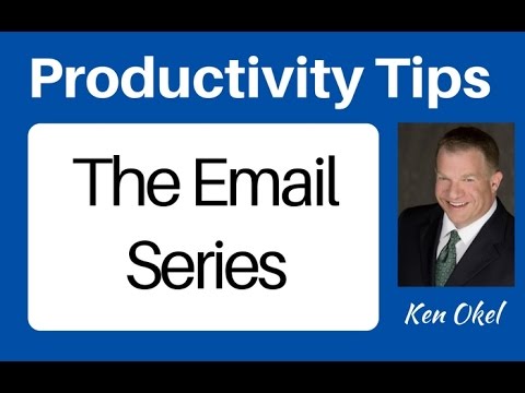 Productivity Tips: The Email Productivity Series Introduction