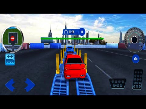 Us Police Multi Level Car Transporter Truck 2020 Android Gameplay