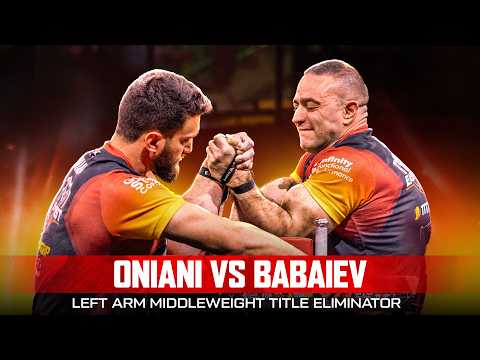 Betkili Oniani vs Rustam Babaiev