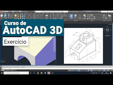Curso de AutoCAD 3D Introdução