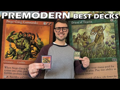 The most classic match: Elves vs Goblin | Premodern Paper Gameplay | Magic: The Gathering