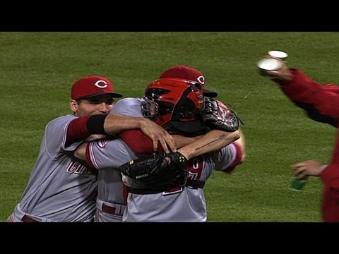 CIN@PIT: Bailey gets last three outs to finish no-no