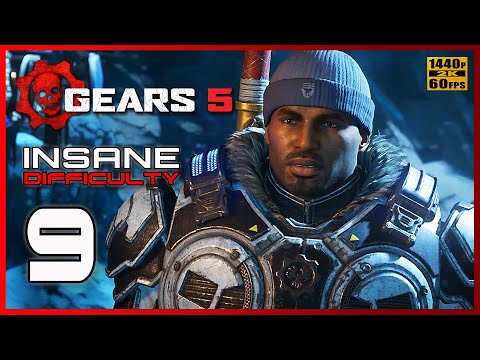 Gears 5 | The Source of It All - North Tower | Insane Gameplay Walkthrough Part 9 | No Commentary