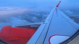 [FLIGHT TAKEOFF] easyJet A320 - Cloudy Evening Takeoff from Porto