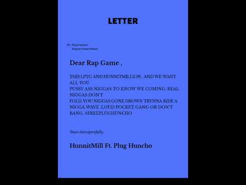 HunnitMill Ft. Plug Huncho - Letter