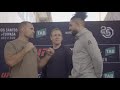 Fight Night Adelaide: Open Workout Faceoffs