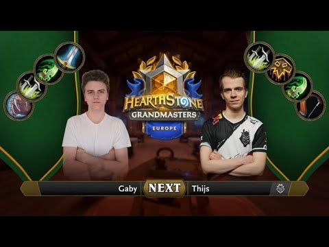 Gaby vs Thijs | 2021 Hearthstone Grandmasters Europe | Top 8 | Season 2 | Week 6
