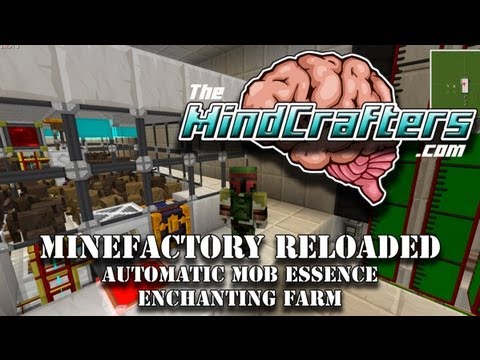 Tekkit Lite - Tutorial - Minefactory Reloaded - Automatic Mob Essence Enchanting Farm