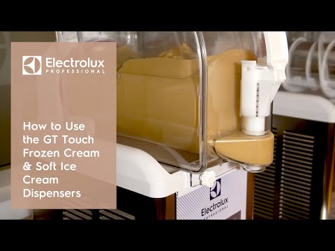How to Use the GT Touch Frozen Cream & Soft Ice Cream Dispensers | Electrolux Professional