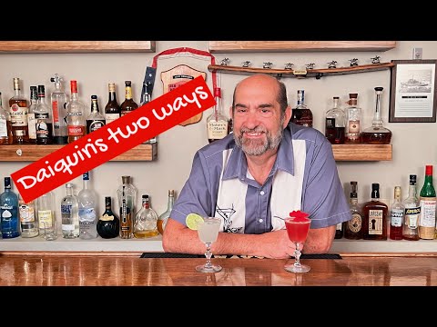 Making a Daiquiri, 2 ways Cuban Cocktails