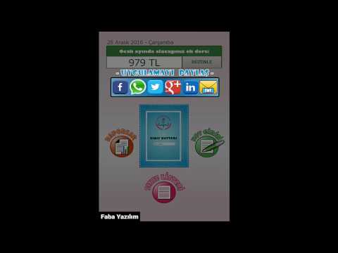 Öğretmen Evrak Çantası-4.Sınıf Video