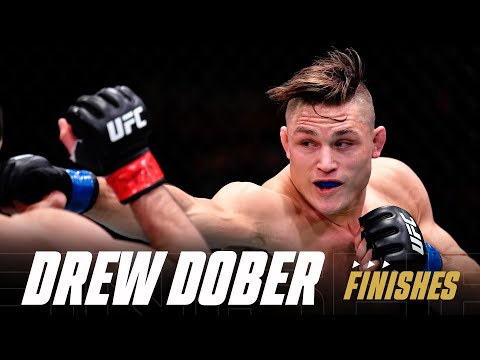 Every Finish of Drew Dober's UFC Career
