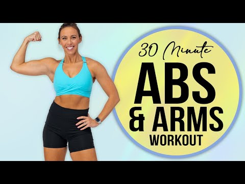 30 Minute Toned Arms And Standing Abs!