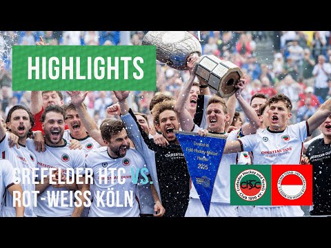 Highlights Finale Herren: Crefelder HTC vs. Rot-Weiss Köln
