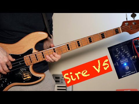 SIRE V5 & MXR Bass Envelope Auto-Wah