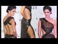 Bollywood Actress Disha Patani Hot Cleavage Show At Vogue Beauty Awards 2017